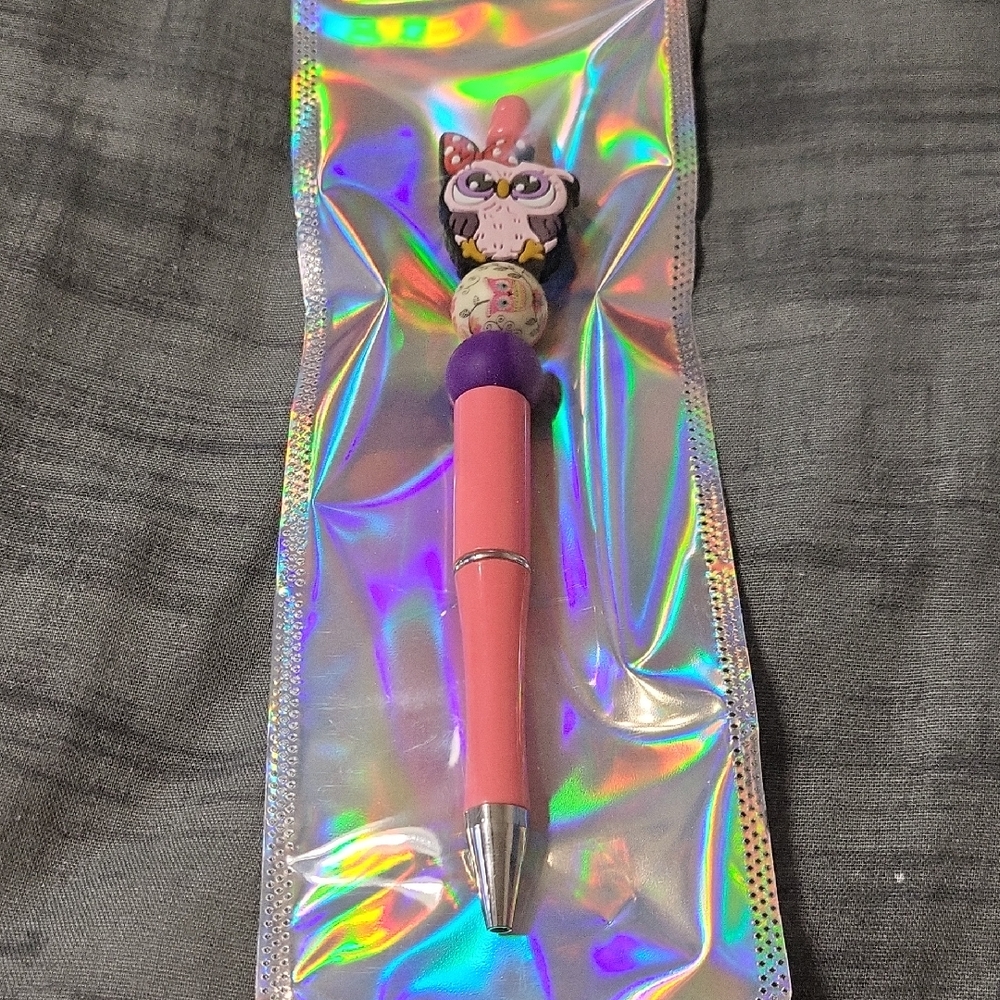 Pink Owl Pen